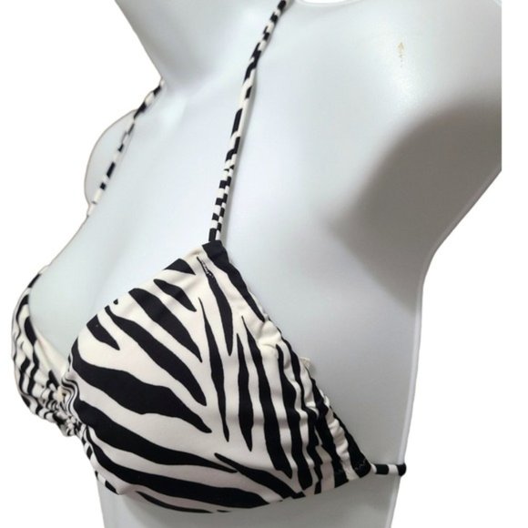 Victoria's Secret Swim Top Zebra Print ,Size S 🎈 - Picture 6 of 13